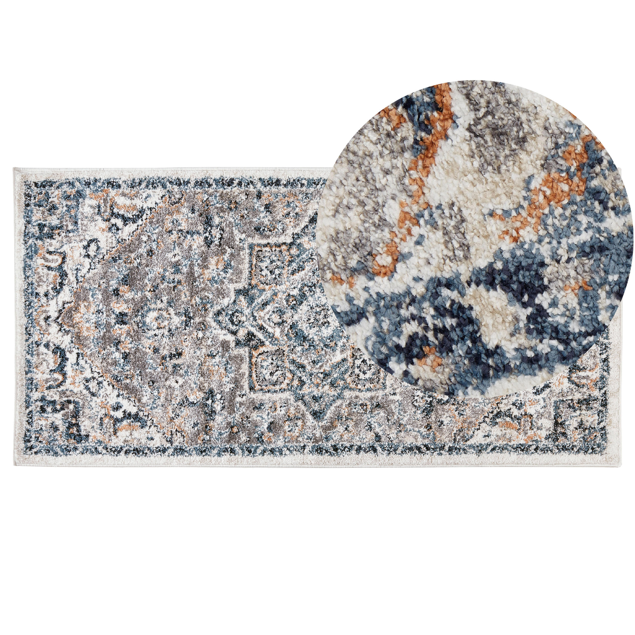 VINTAGE-TEPPICH Nerkin 150/80 cm - Multicolor, Kunststoff (80/150cm) - Beliani