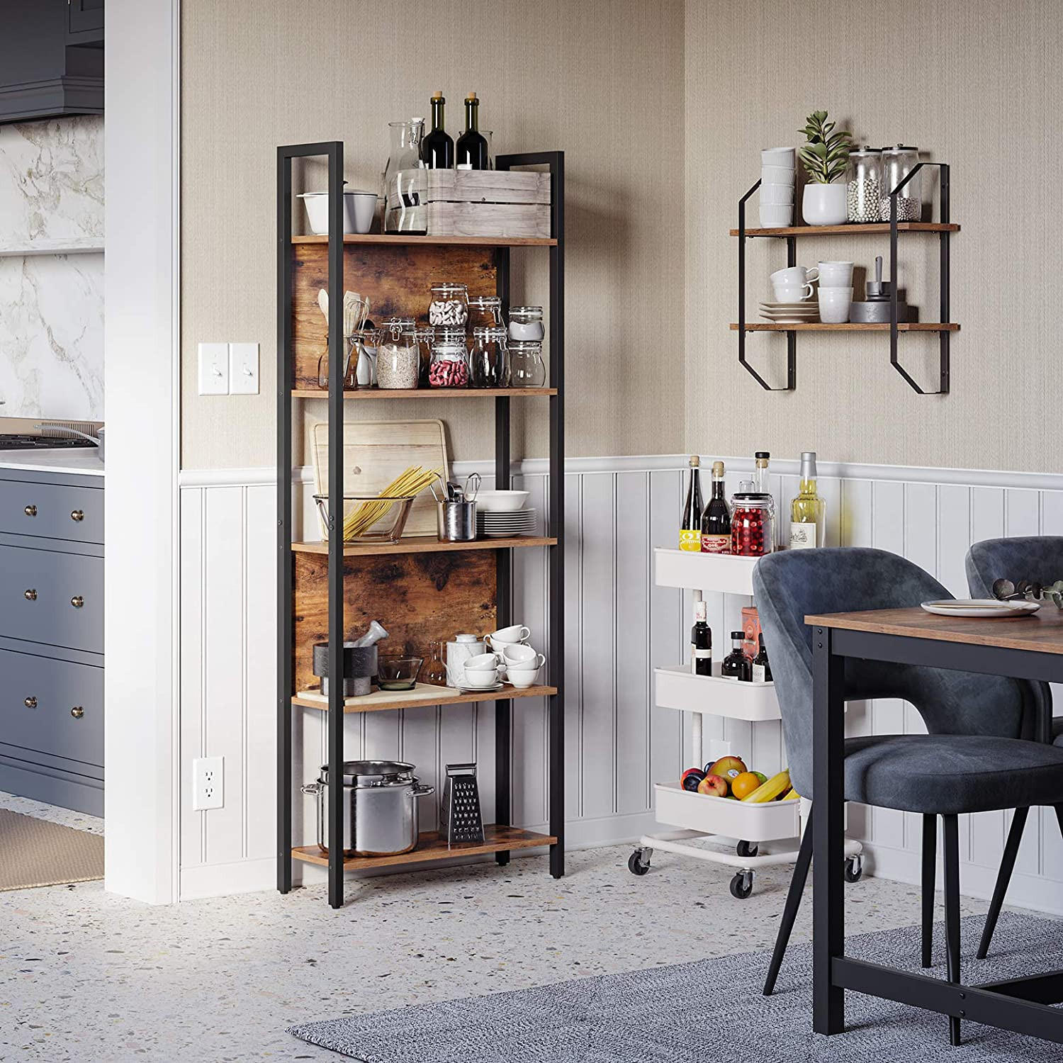 BÜCHERREGAL STANDREGAL - Braun, Holzwerkstoff (24/165/62cm) - Hansiro