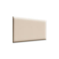 3D-WANDPANEELE Selbstklebende Wandverkleidung aus Kunstleder 60/30cm - Beige, Textil (60/30/3cm) - Vercart