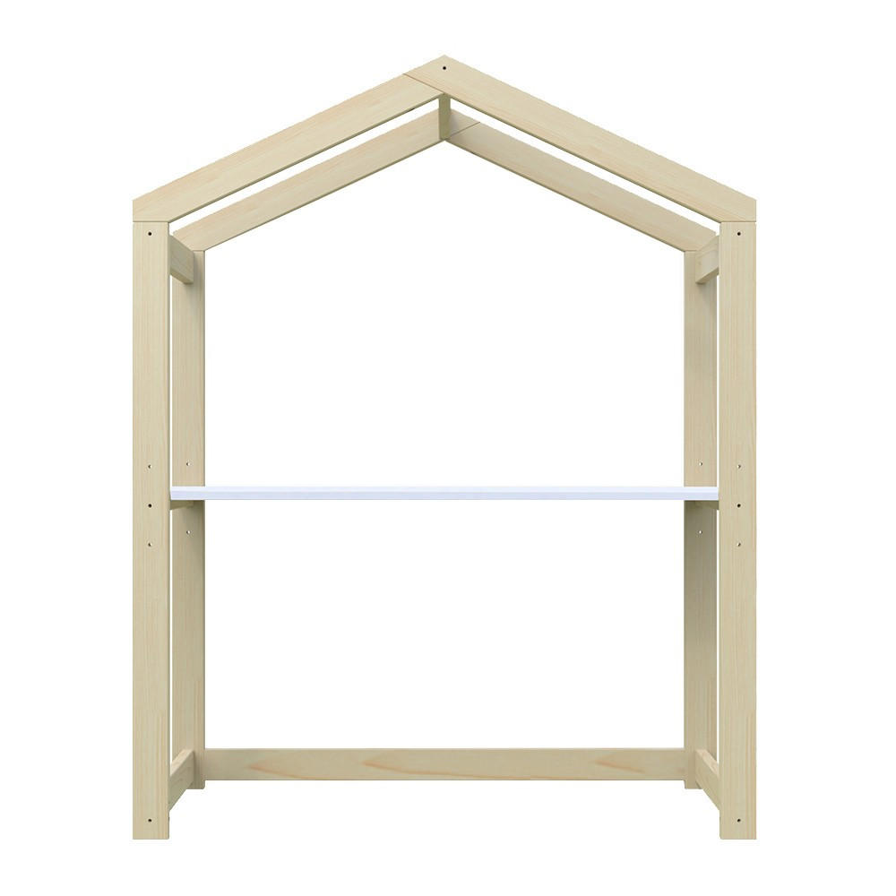 KINDERSCHREIBTISCH YOYO / Naturholz und Weiß - Naturfarben, Holz (50/151/120cm) - Weber Industries