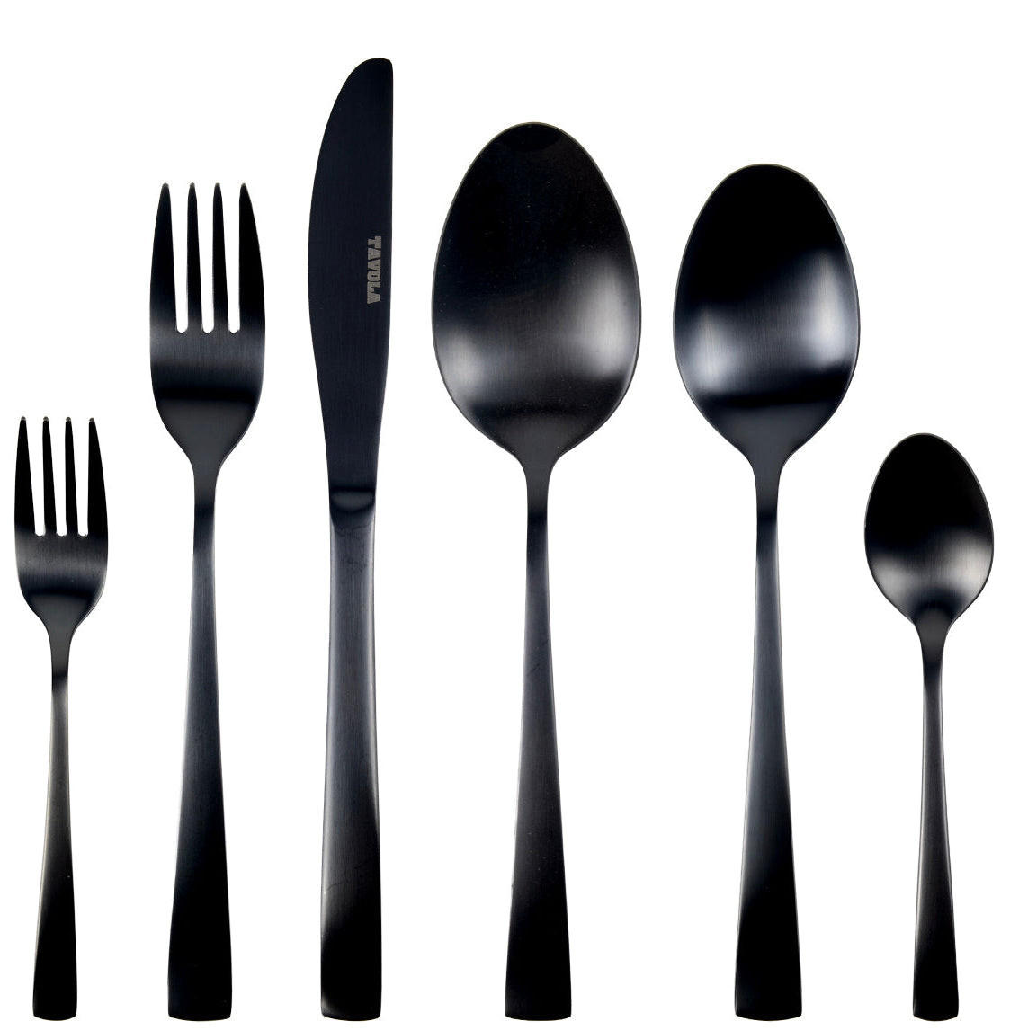 Studio Tavola Besteckset Schwarz