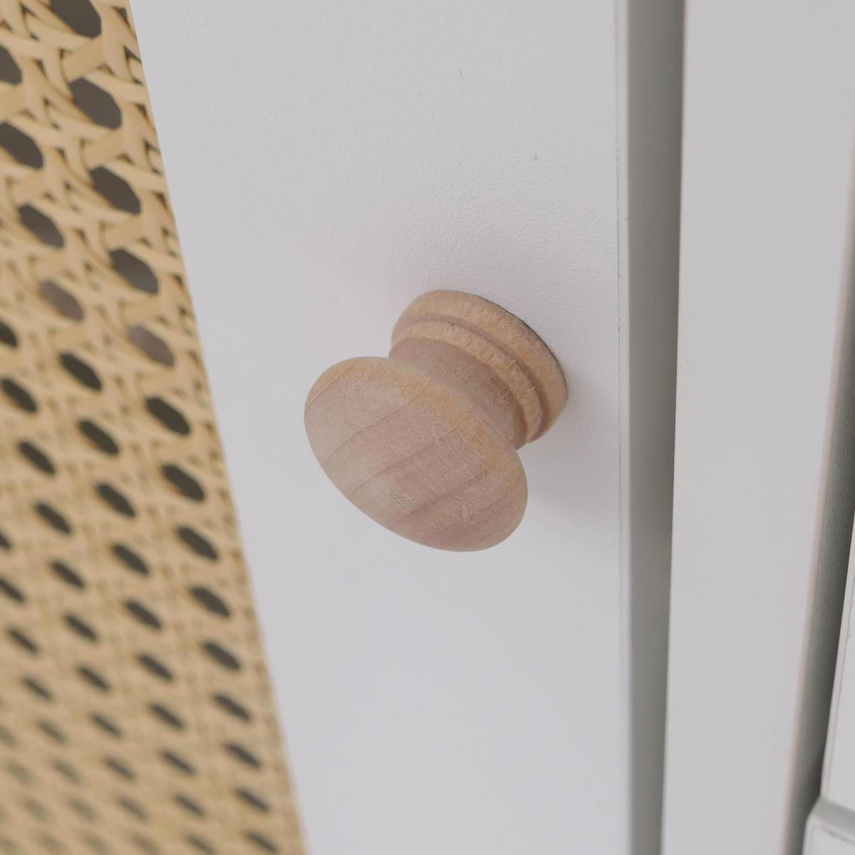 KOMODA Bílá - bílá, dřevo (100/95/40cm) - MCW