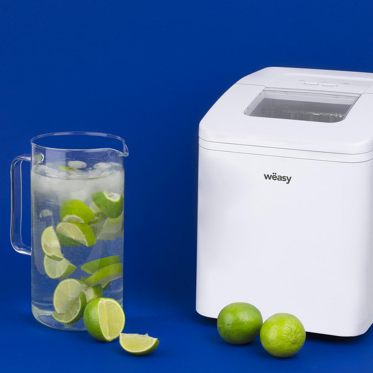 WEASY IGLOO8 Eiswürfelmaschine - Weiß, Kunststoff (26.7/32.5/35cm) - Weasy