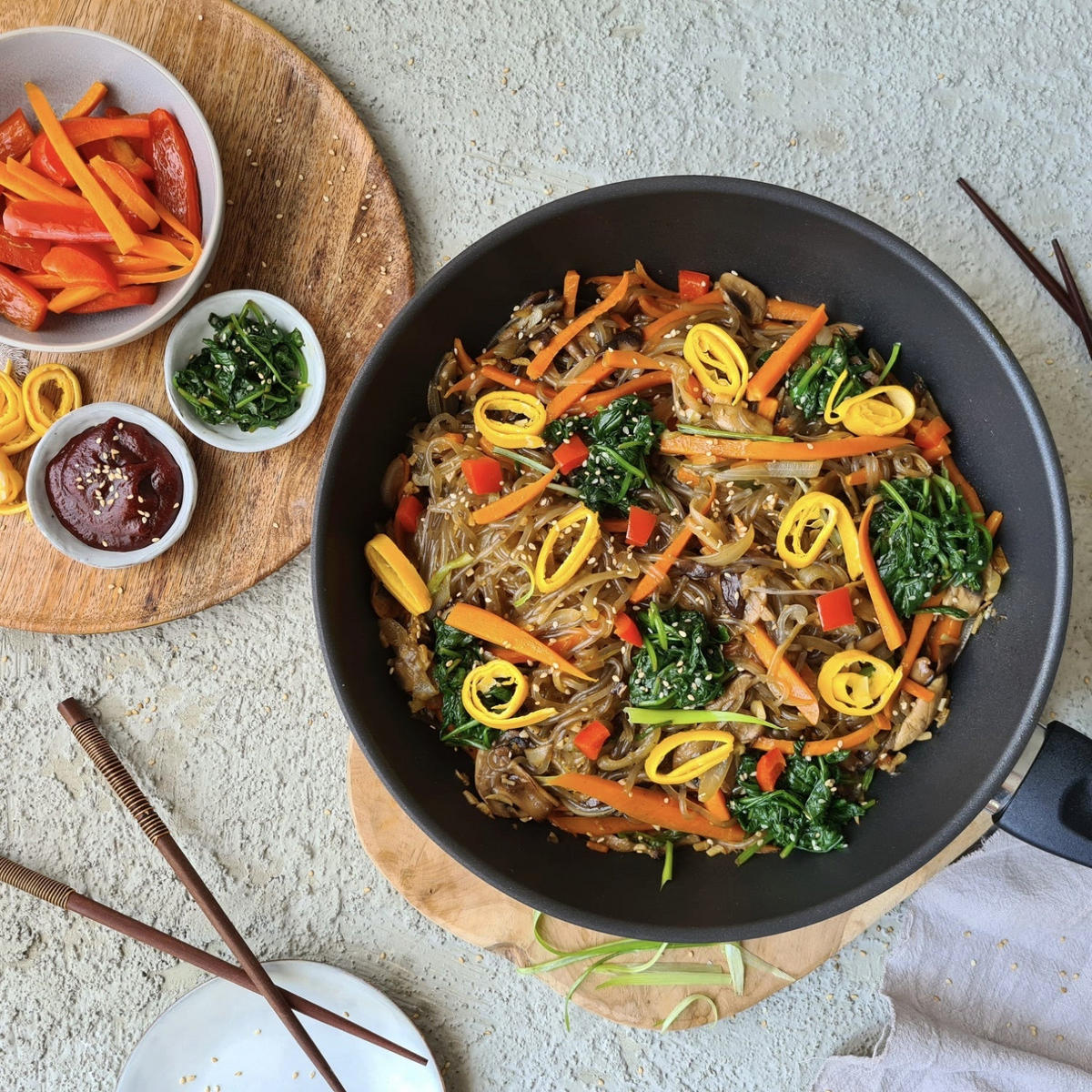 WOK 28 cm Edelstahl - Edelstahlfarben, Metall (48/29/7.6cm) - KLAMER
