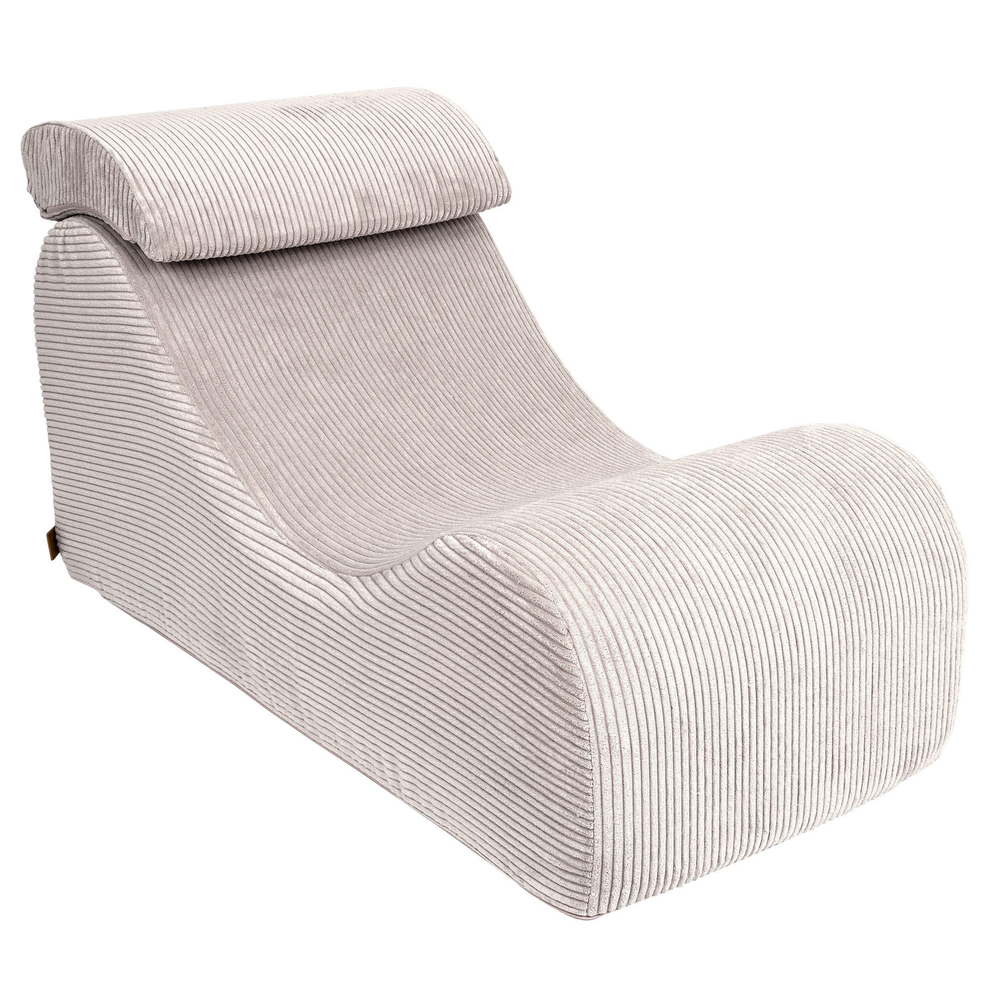 WELLENLIEGE aus Schaumstoff für Kinder, Aesthetic, Ecru - Ecru, Textil (60/55/120cm) - MeowBaby