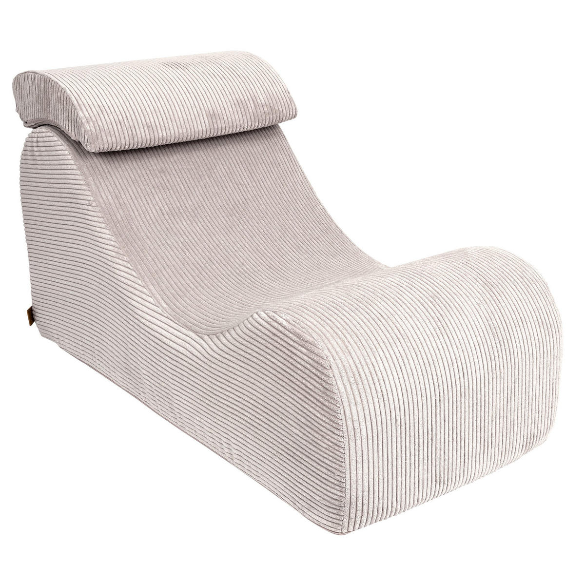WELLENLIEGE aus Schaumstoff für Kinder, Aesthetic, Ecru - Ecru, Textil (60/55/120cm) - MeowBaby