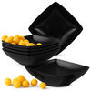 TELLERSET EPIRI Suppenteller 6 Personen 6-tlg - Schwarz, Keramik (17cm) - KONSIMO®