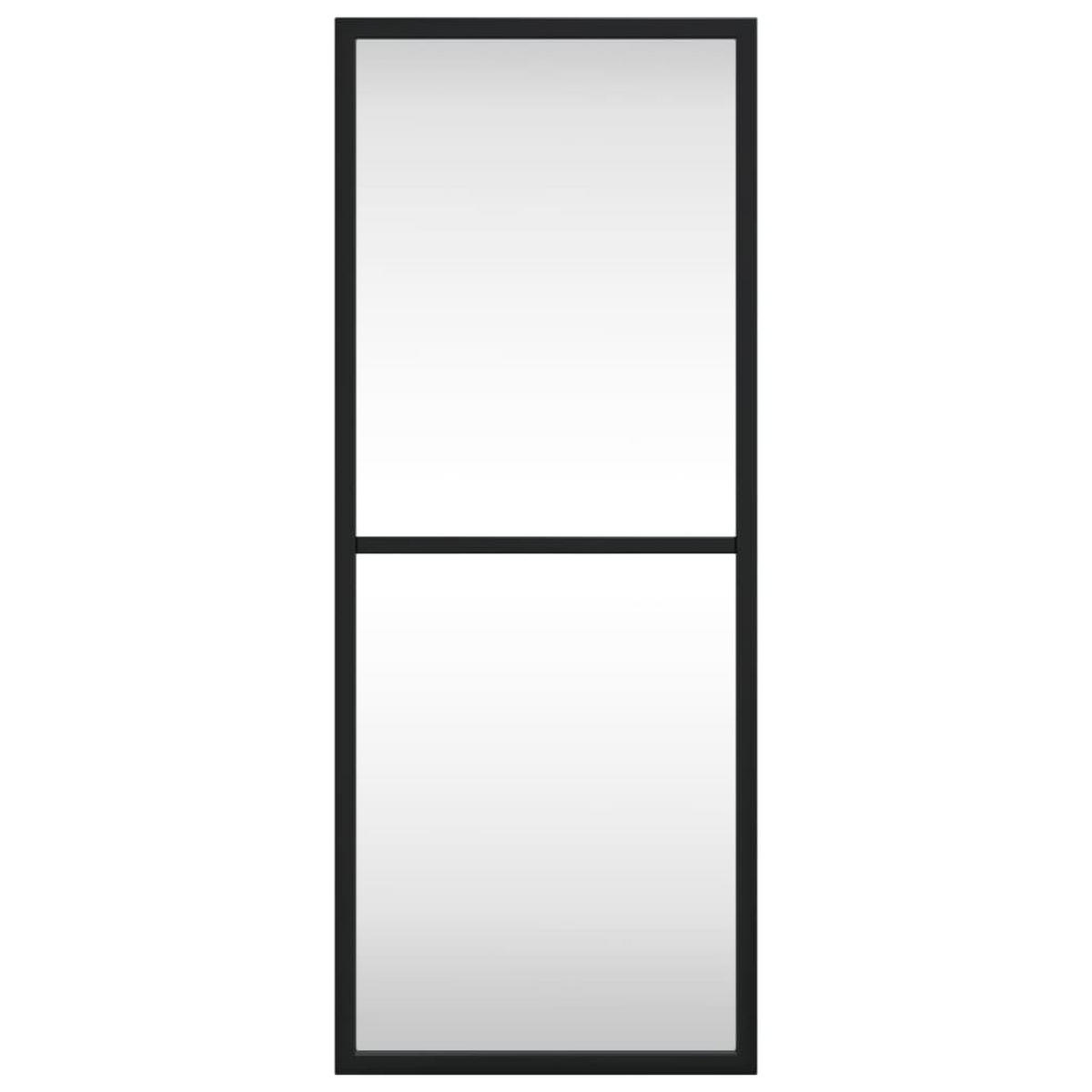 WANDSPIEGEL Schwarz 20x50 cm Rechteckig Eisen - Schwarz, Metall (20/50/50cm) - furnicato