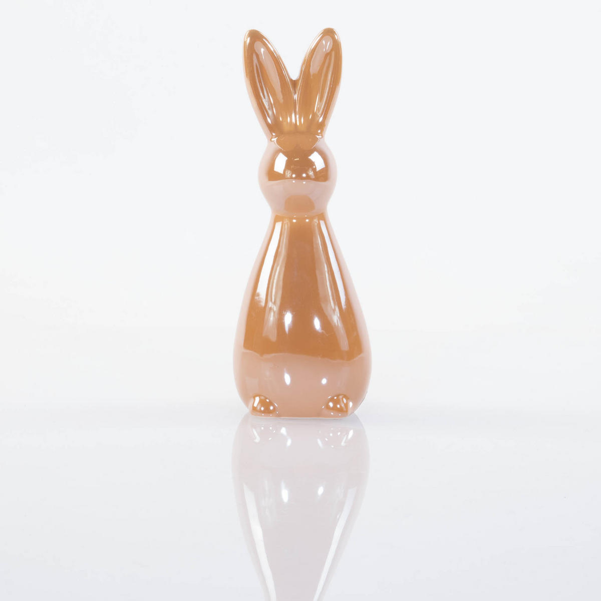 OSTERHASE Figur 16,5 cm - Orange, Keramik (5.5/16.5/6cm) - Boltze Home