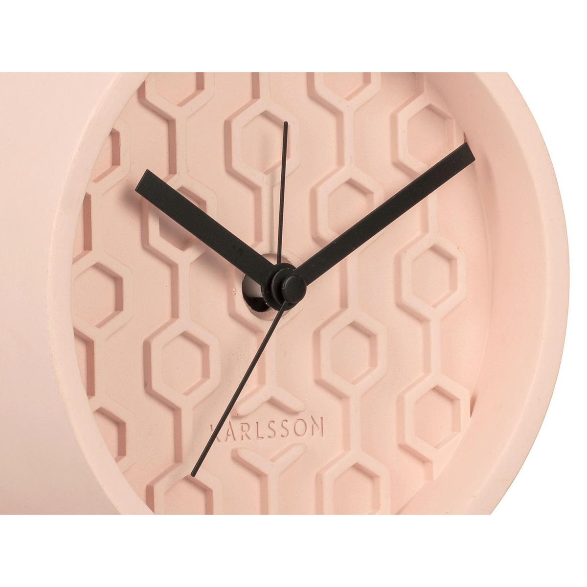 WECKER Honeycomb Ø15 cm - Pink, Stein (15/15/6cm) - Karlsson