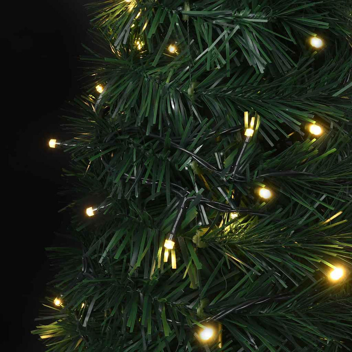 POP-UP-WEIHNACHTSBAUM Künstlicher Mit Beleuchtung Grün 180 Cm - Grün, Kunststoff (180cm) - vidaXL