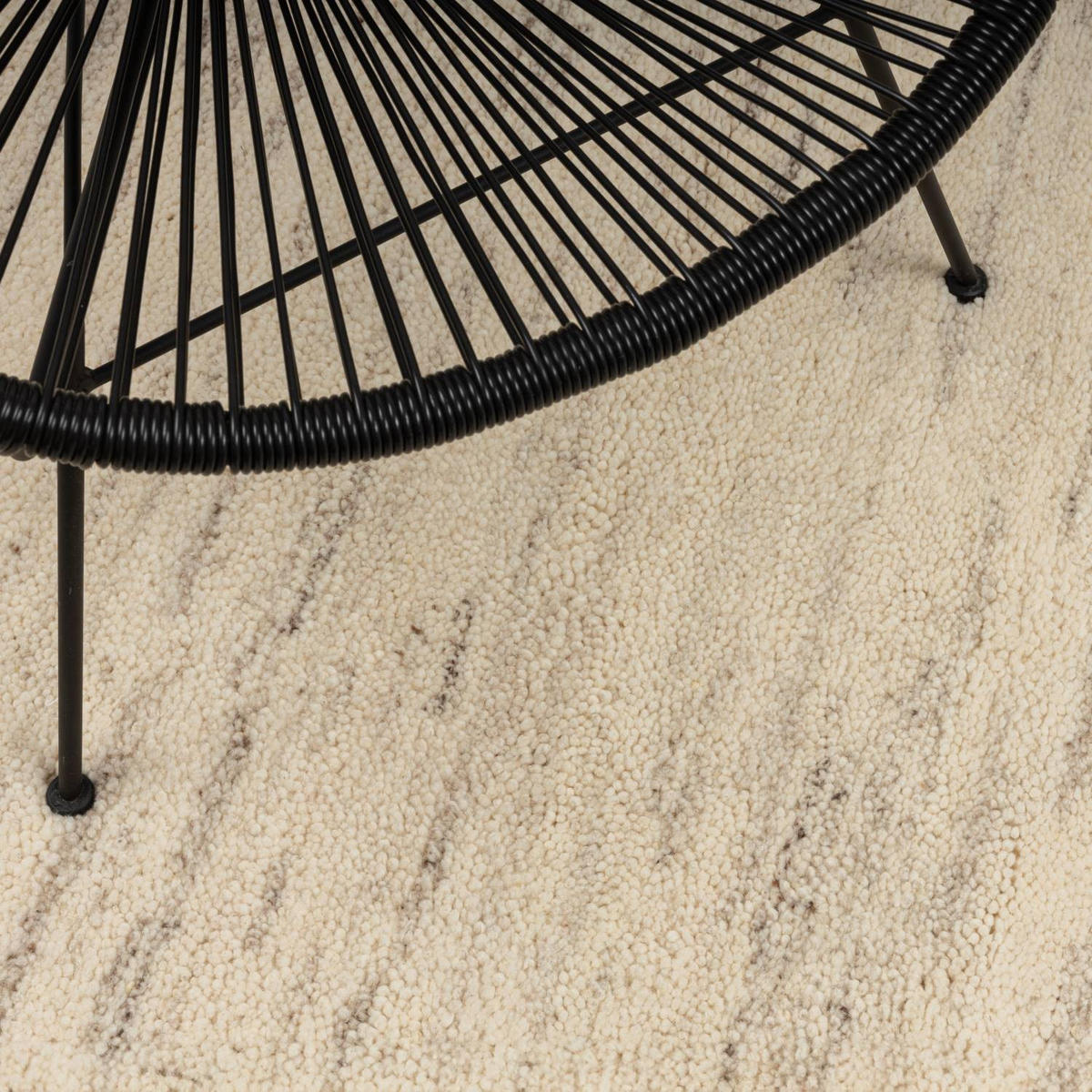BERBERTEPPICH Super Berber 15/15 simple 250x350 cm - Beige, Textil (250/350cm) - Rug and Roll