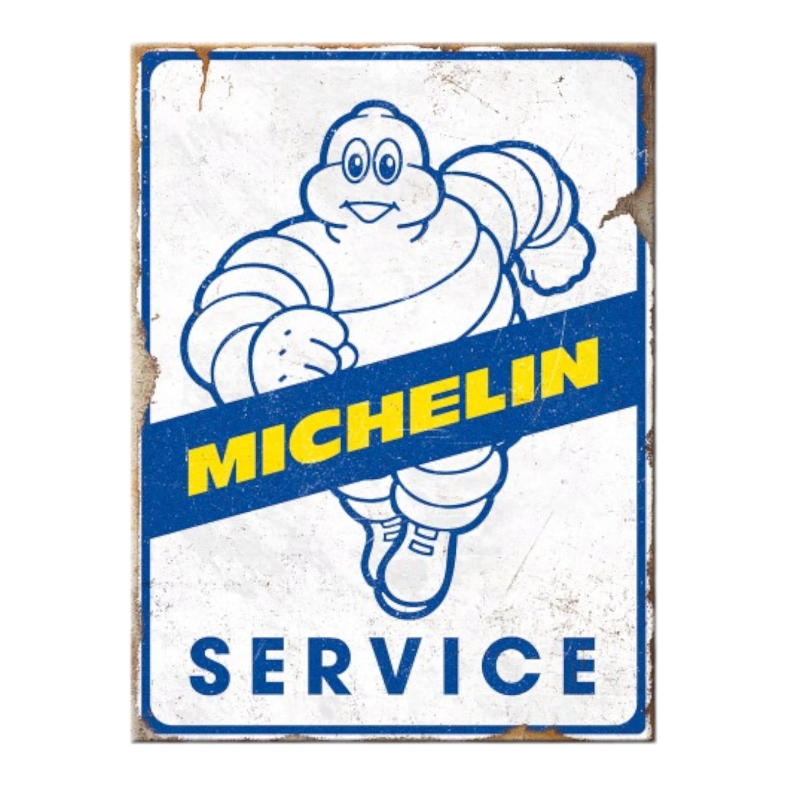 MAGNET 6/8 cm Michelin Service - Multicolor, Metall (6/8/0.1cm) - Nostalgic-Art