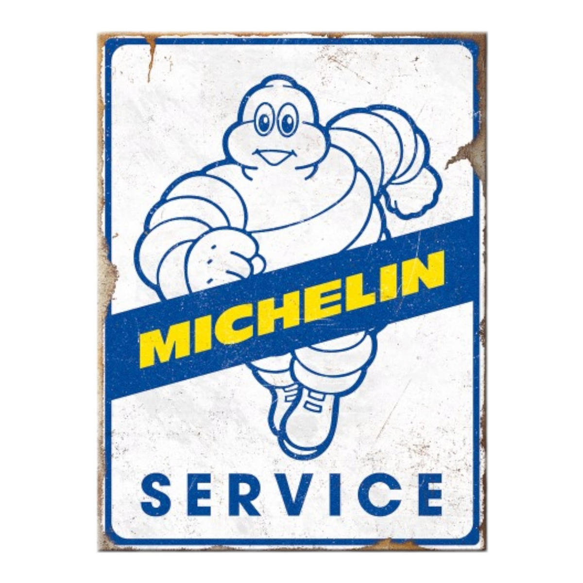 MAGNET 6/8 cm Michelin Service - Multicolor, Metall (6/8/0.1cm) - Nostalgic-Art