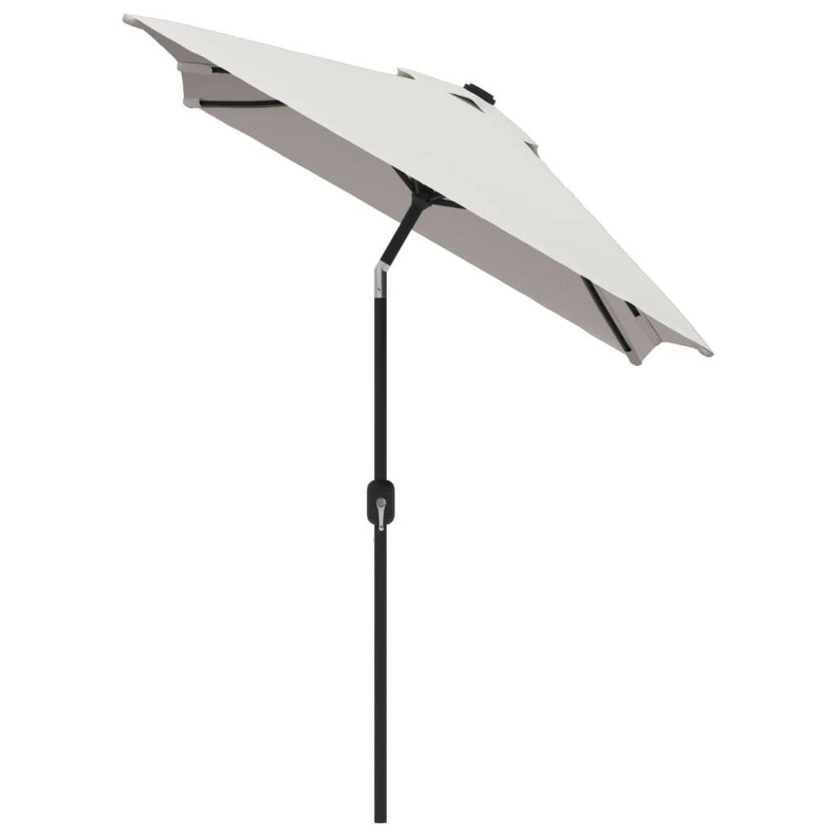 SONNENSCHIRM 200/300 Cm Sandweiss Rechteckig - Weiß, Textil (300/200cm) - vidaXL