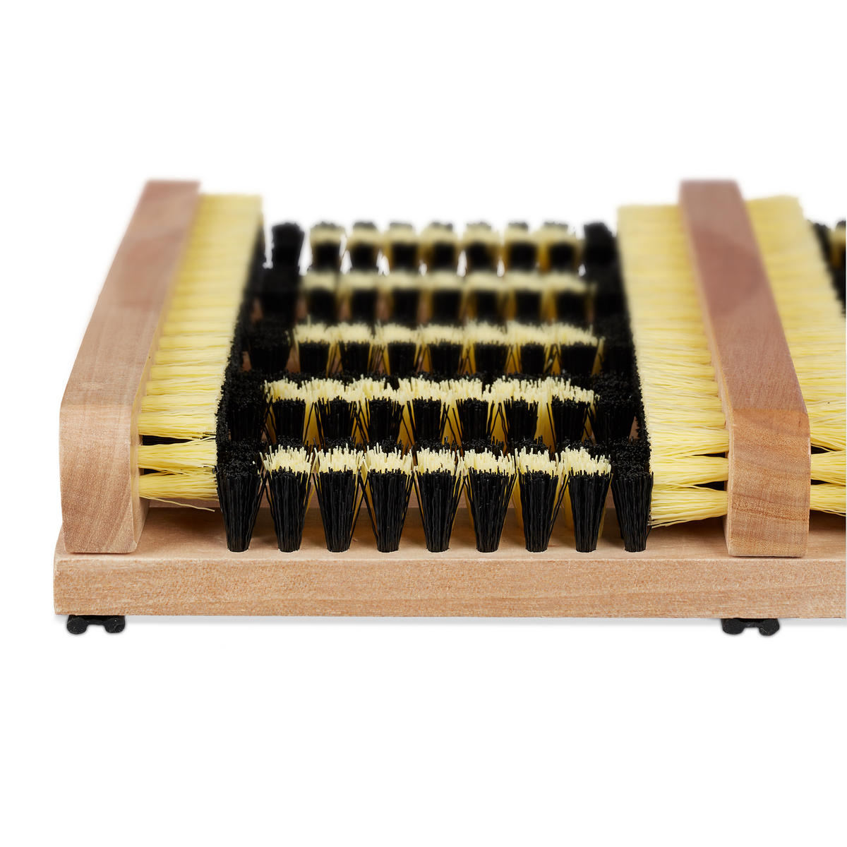 SCHUHABSTREIFER - Multicolor, Holz/Kunststoff (36/26cm) - Relaxdays