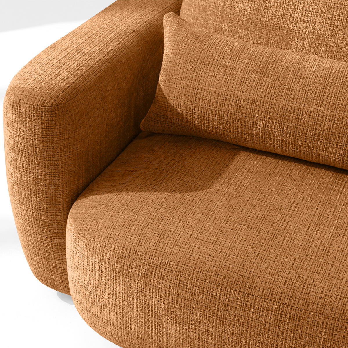 SESSEL ELOSA - Rot, Holz/Textil (145/85/115cm) - KONSIMO®