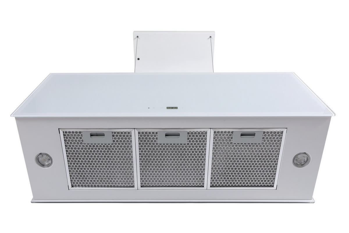 DUNSTABZUGSHAUBE GCH I 333 90 WH Prime + Umluftset, 90 cm Weiß - Weiß, Metall (90/35/30.5cm) - Gurari