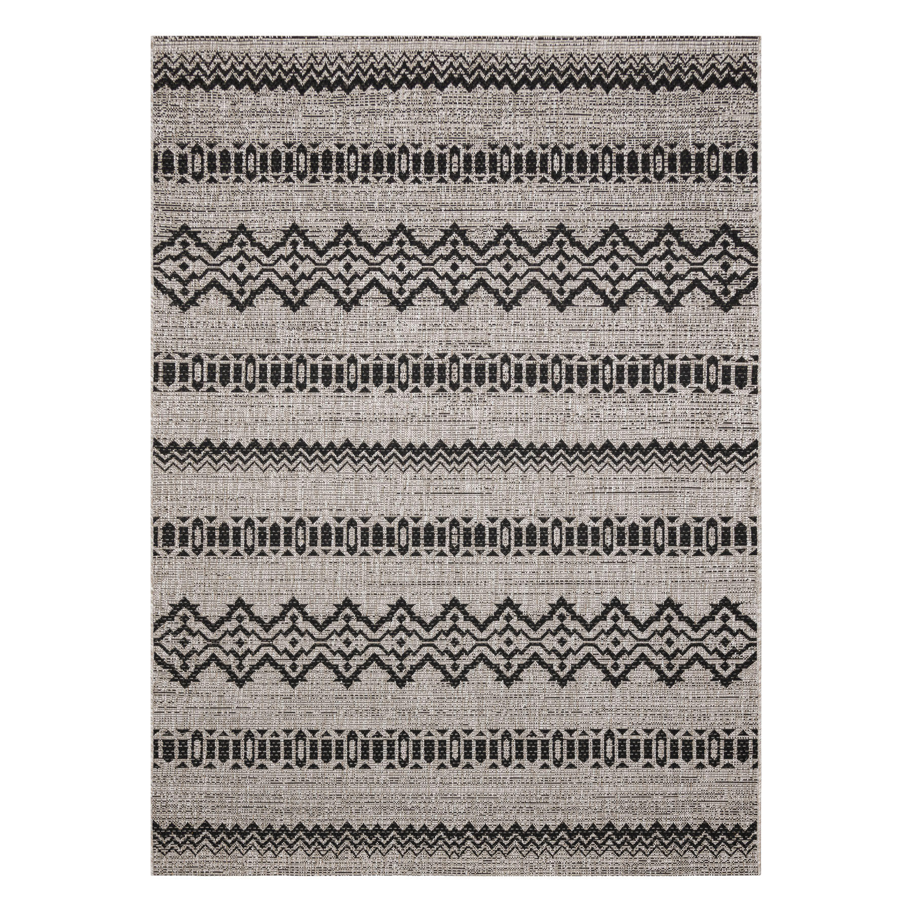 TEPPICH Floorlux 60/110 cm - Grau, Textil (60/110cm) - rugsX