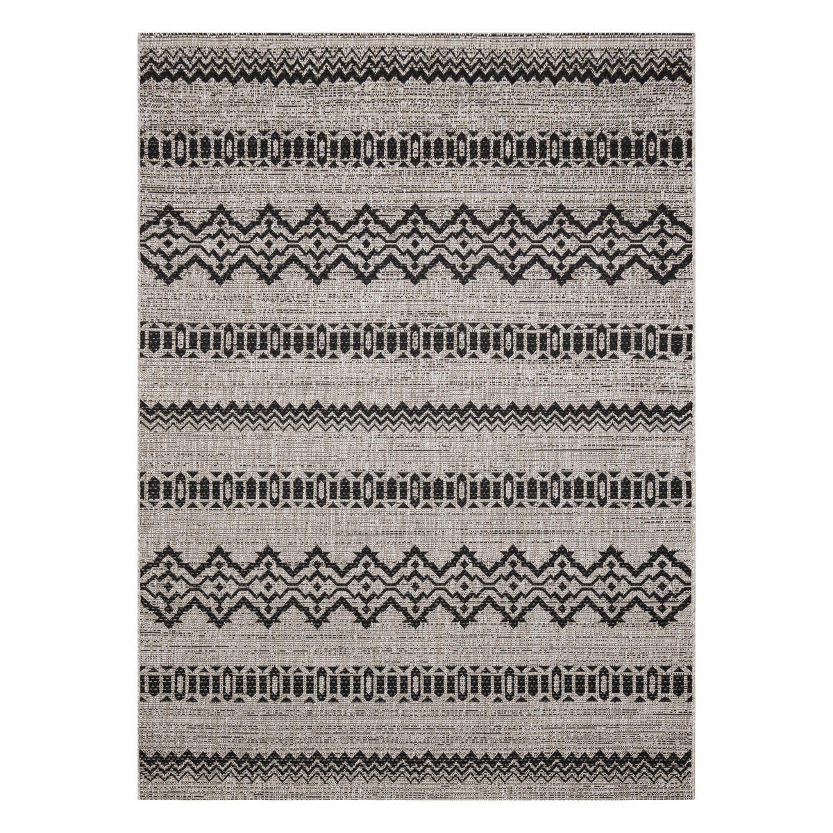 TEPPICH Floorlux 60/110 cm - Grau, Textil (60/110cm) - rugsX