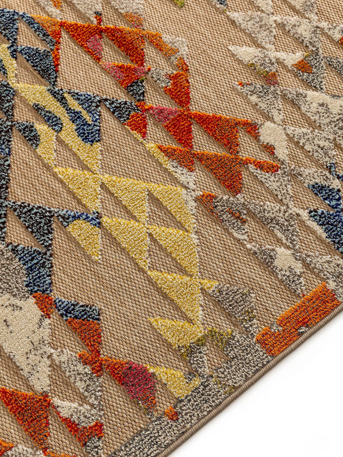 OUTDOOR-TEPPICH Noelia 140/200 cm - Multicolor, Kunststoff (140/200cm) - benuta Nest