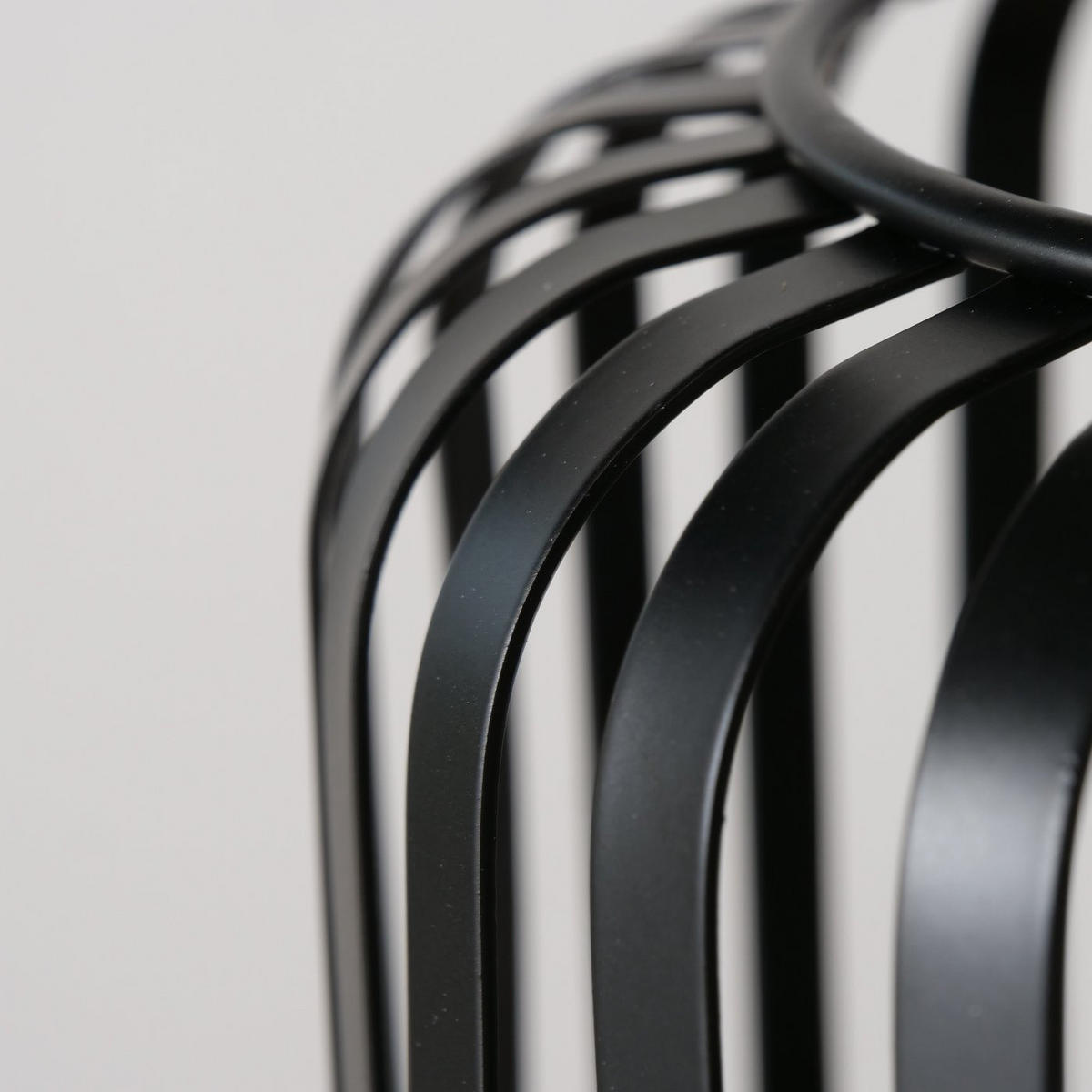 METALLLATERNE Viki 13/13/15 cm - Schwarz, Metall (13/15/13cm) - Boltze Home
