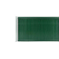 PVC-SICHTSCHUTZLAMELLEN-STEIF-SET Cinto grün 4m H.120cm - Mit clips und Endprofil - Grün, Kunststoff (400/123cm) - Casanoov