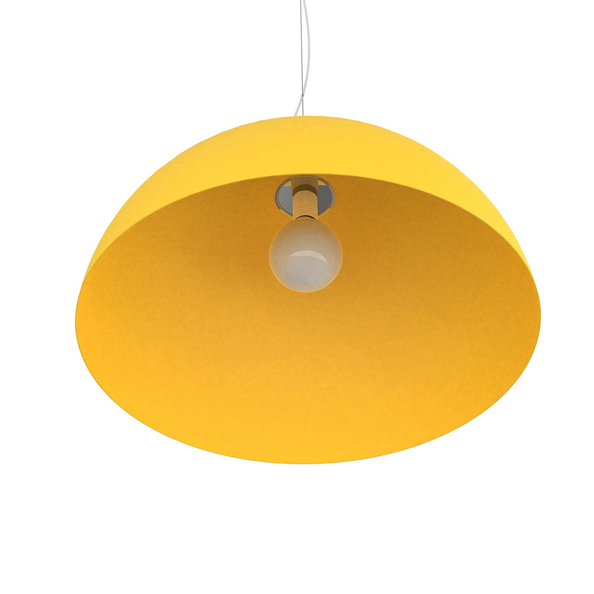 HÄNGELEUCHTE - Gelb, Metall (60/60/30cm) - Lumicom