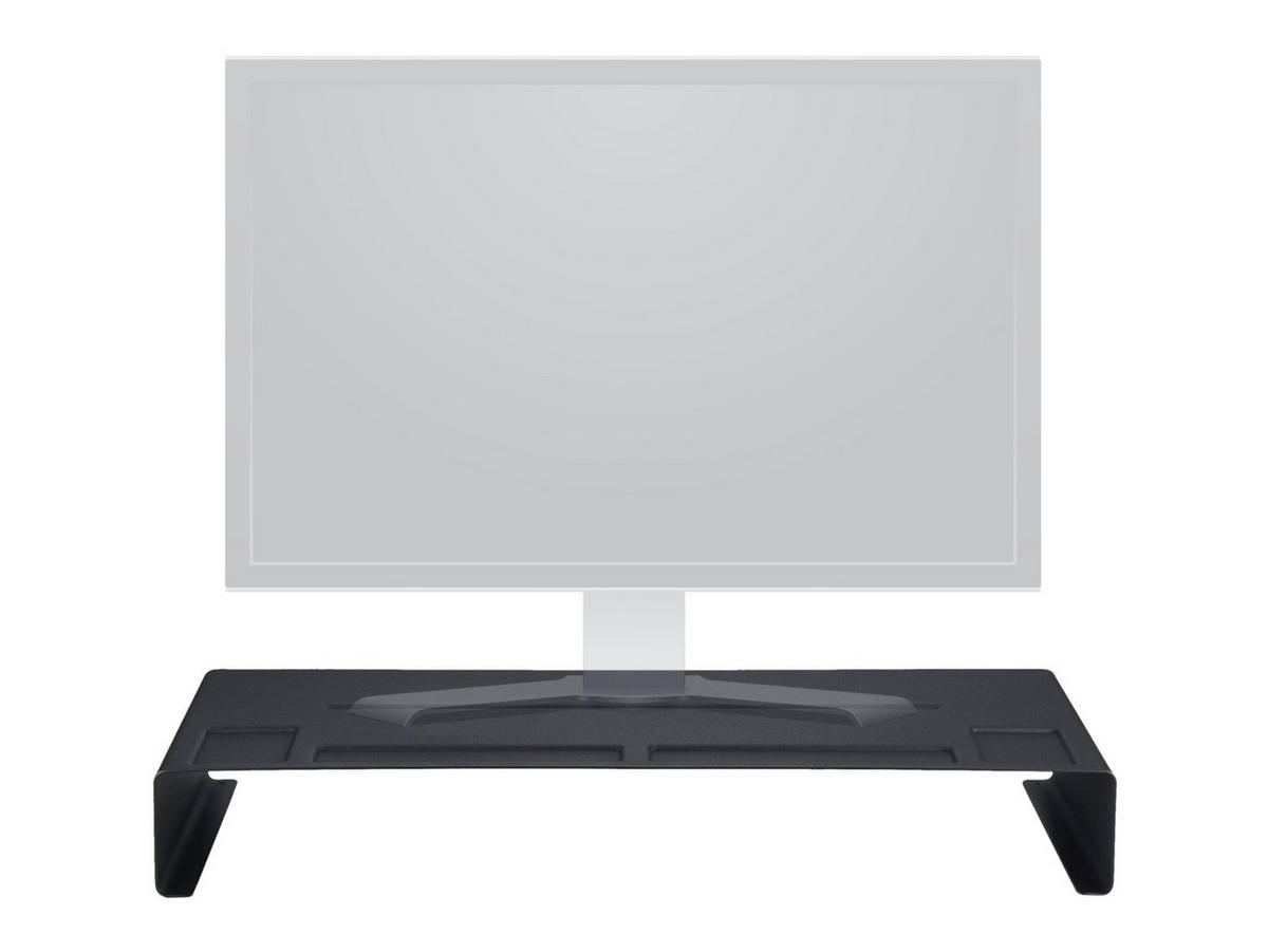 MONITORSTÄNDER Tower schwarz 58/8/24 cm - Schwarz, Metall (58/24/8cm) - Yamazaki