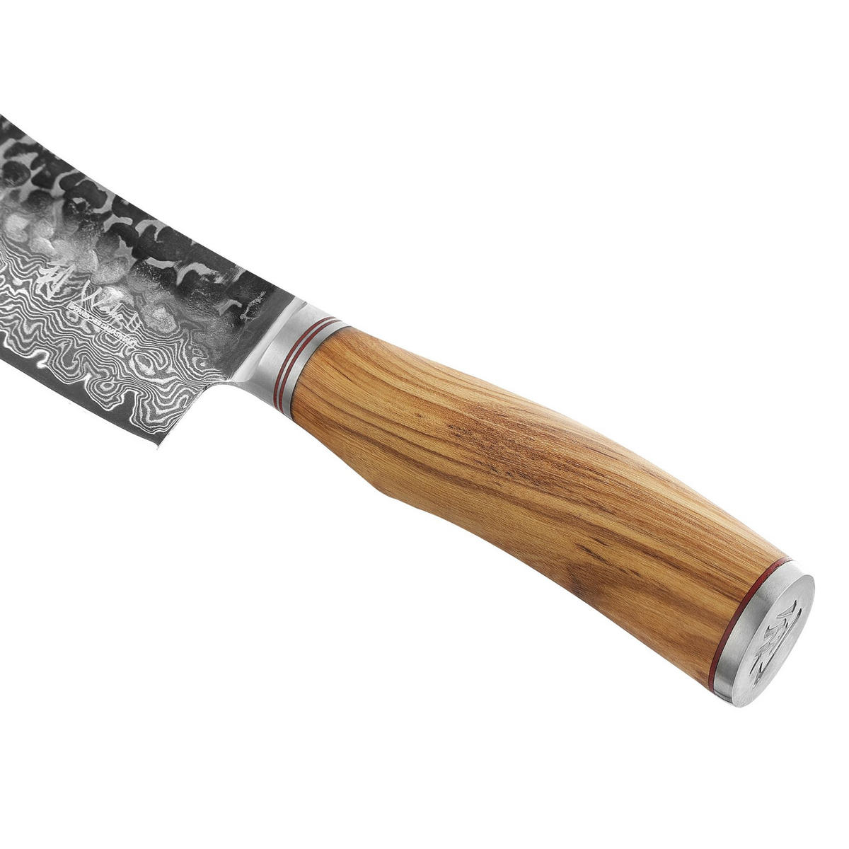 BLOCKMESSER 20 cm - Braun, Holz/Metall (35cm) - Wakoli
