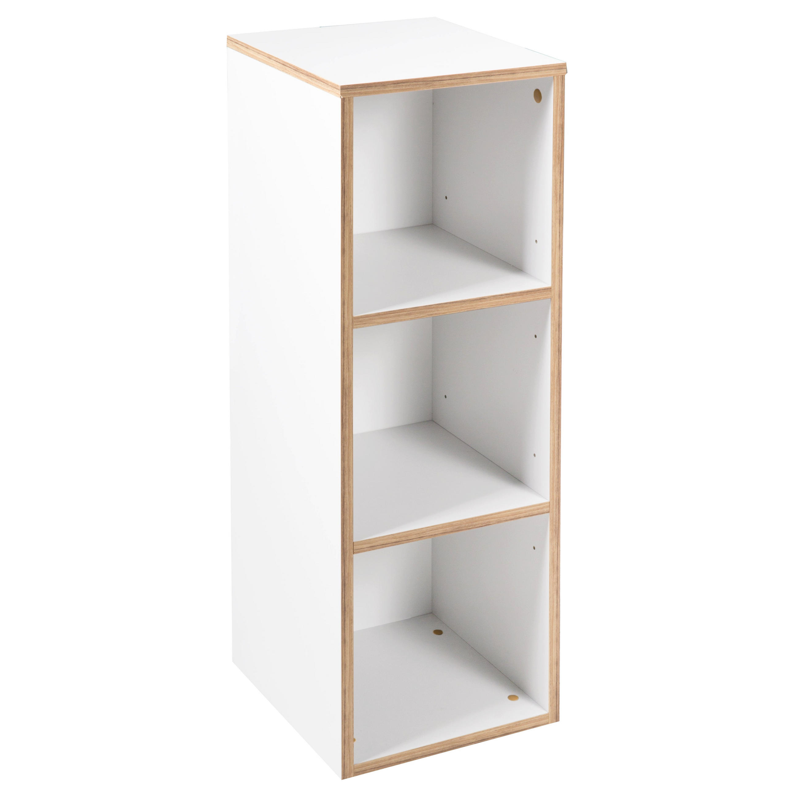 SEITENREGAL Finn - Weiß, Holzwerkstoff (30/91/32cm) - Roba