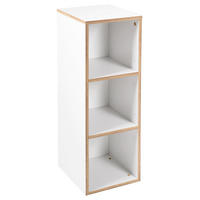 SEITENREGAL Finn - Weiß, Holzwerkstoff (30/91/32cm) - Roba