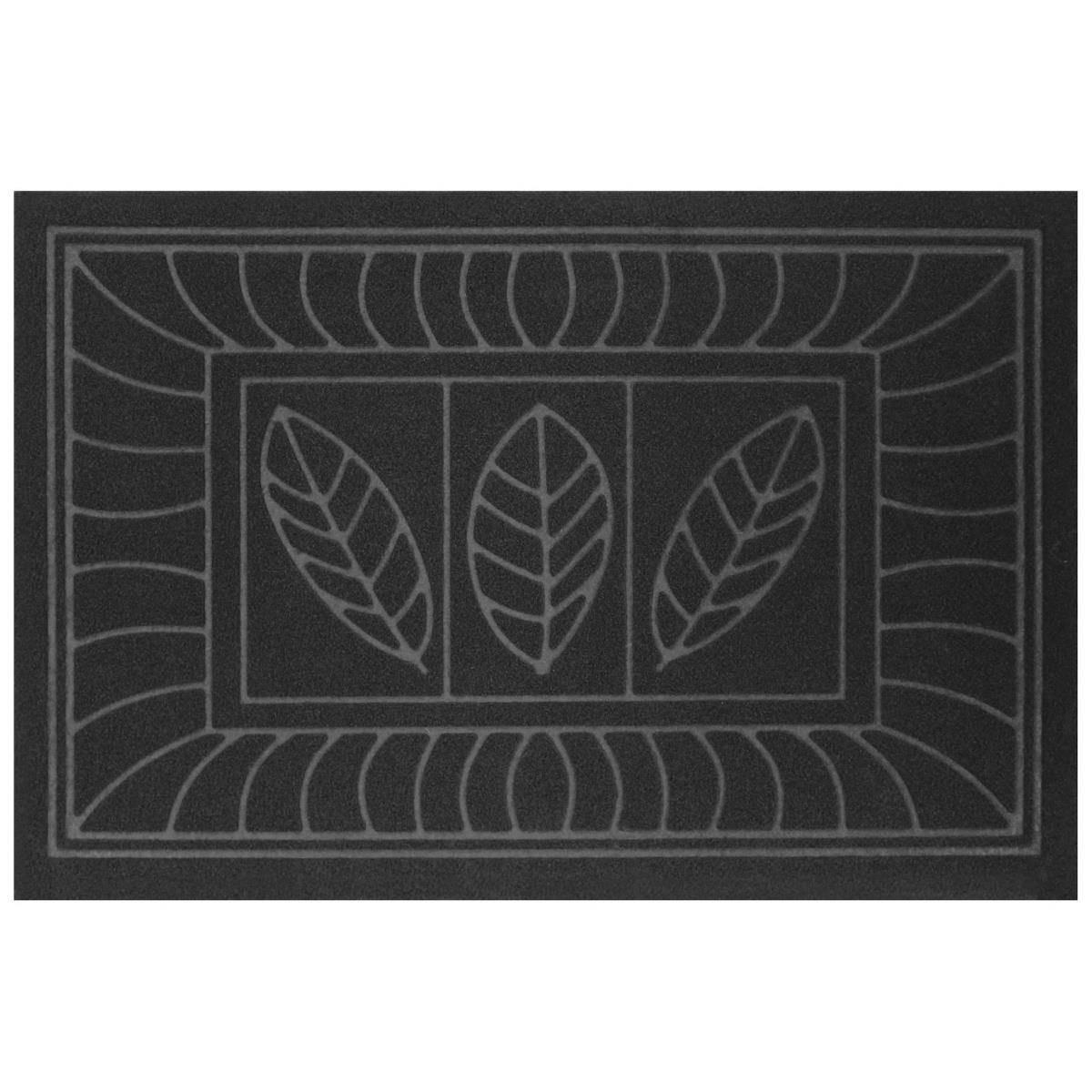 FUSSMATTE 45/75 cm Schwarz - Schwarz, Kunststoff (75/45cm) - Douceur d´intérieur