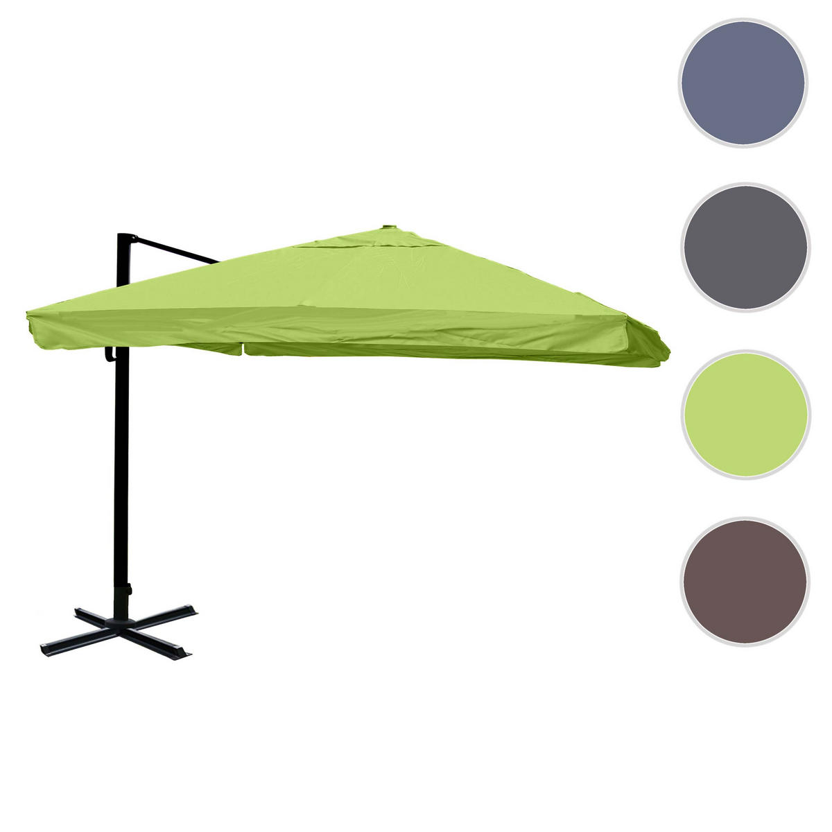 AMPELSCHIRM I Grün 300/300 cm - Grün, Textil (360/300cm) - MCW