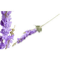 KUNSTBLUME Virdis Stockrose Purple 88/88/88 cm Kunstoff - Lila, Kunststoff (88cm) - Mondex