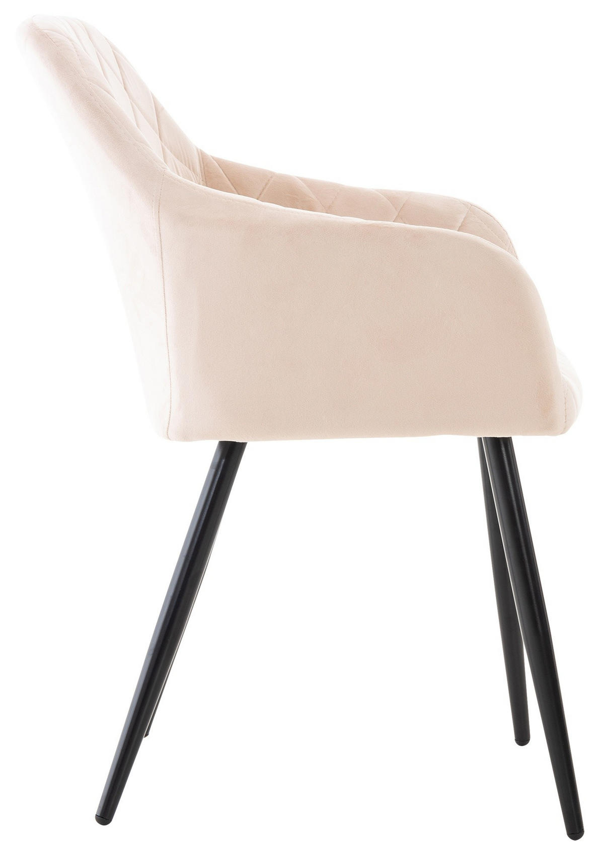 ESSZIMMERSTUHL Shila 84x47x44 cm Beige - Beige, Textil (47/84/44cm) - furnicato