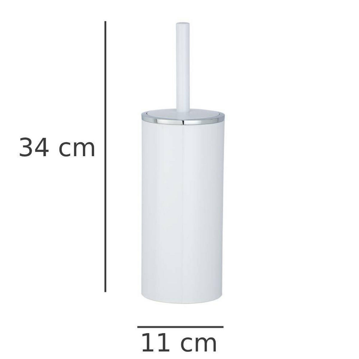 BÜRSTENHALTER Inca 11/11/34 cm - Weiß, Kunststoff (11/34/11cm) - Wenko