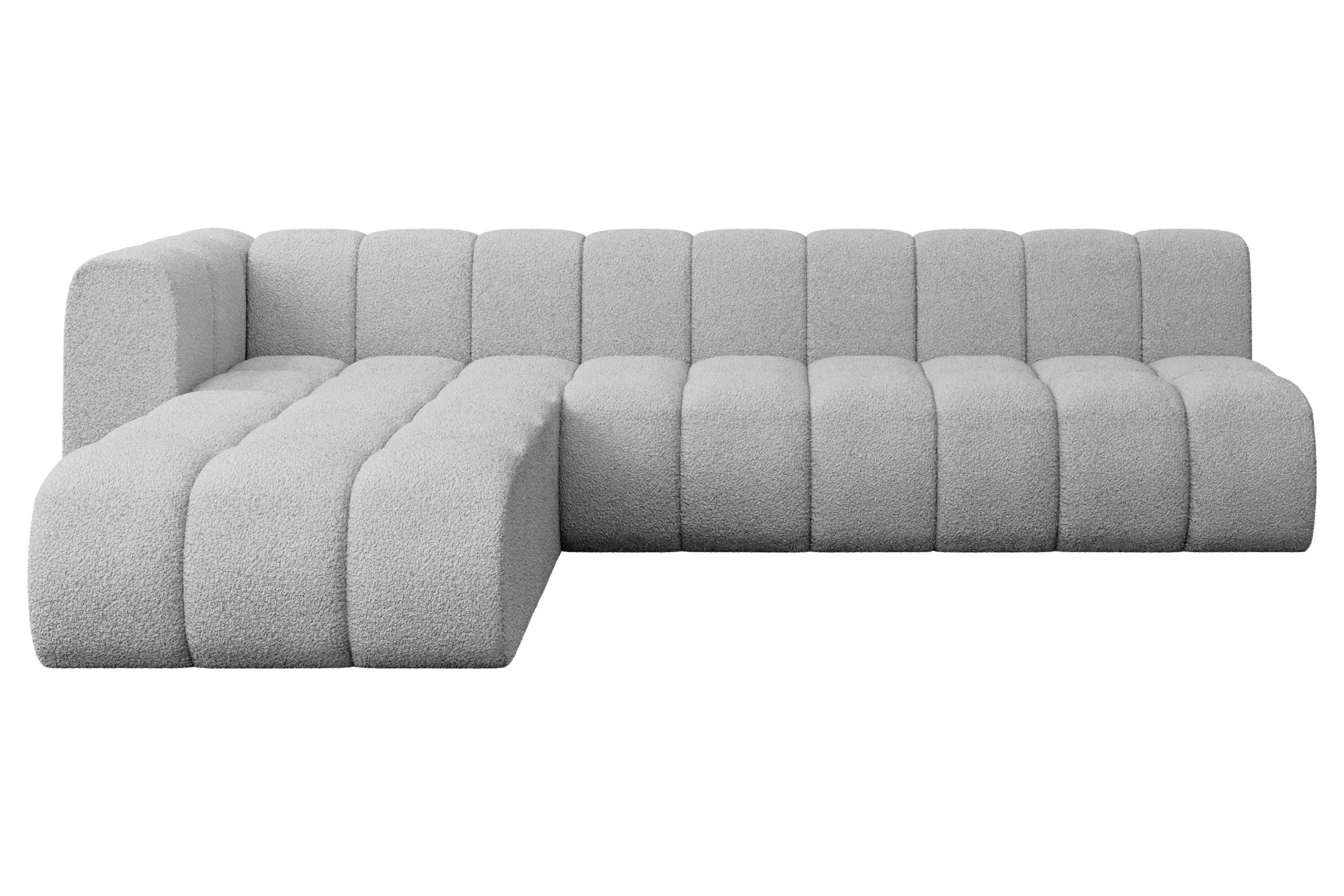 Altdecor Ecksofa Hellgrau 296x177 cm