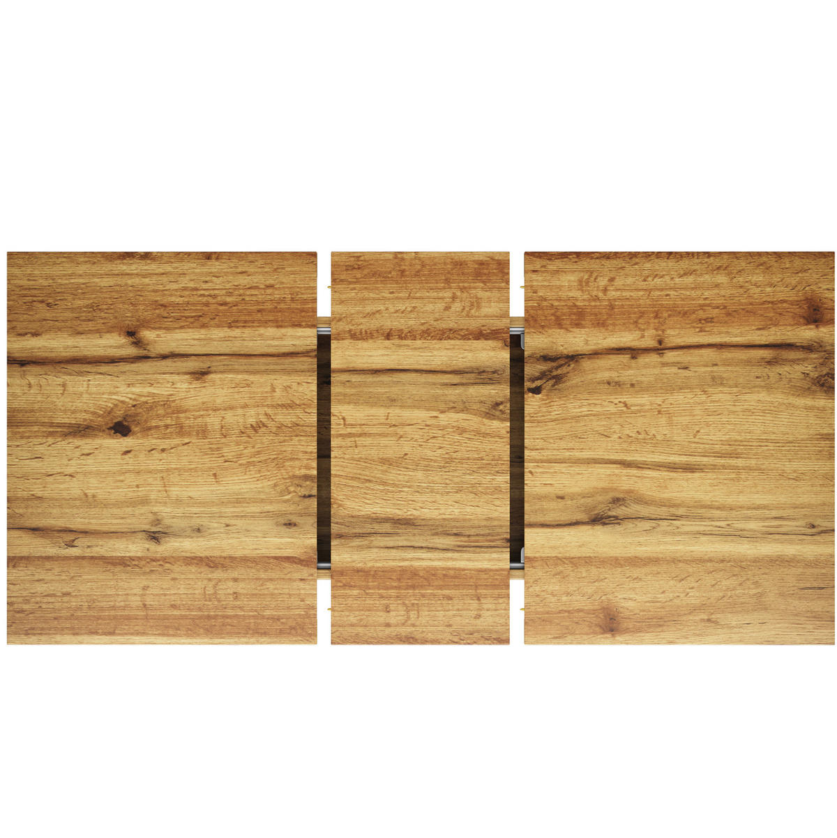 ESSTISCH 120/160/80 cm in Walnussfarben ausziehbar mit sternförmigem Metallgestell - Braun, Holzwerkstoff (120/80/66.1cm) - Flora Grace