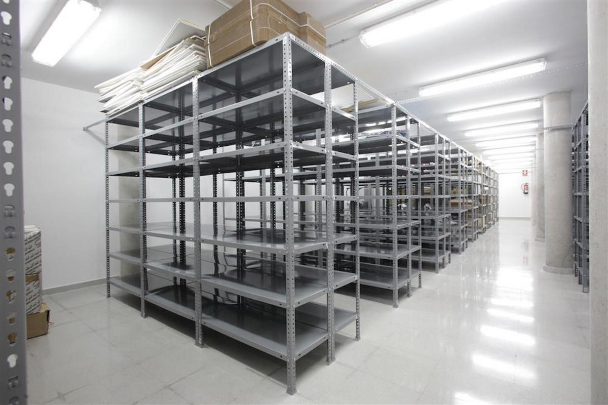 SCHRAUBREGAL PANDA TALL | HxBxT 200x80x30cm | 6 Fachböden | Fachlast 100kg | Verzinkt - Silberfarben, Metall (80/200/30cm) - PROREGAL