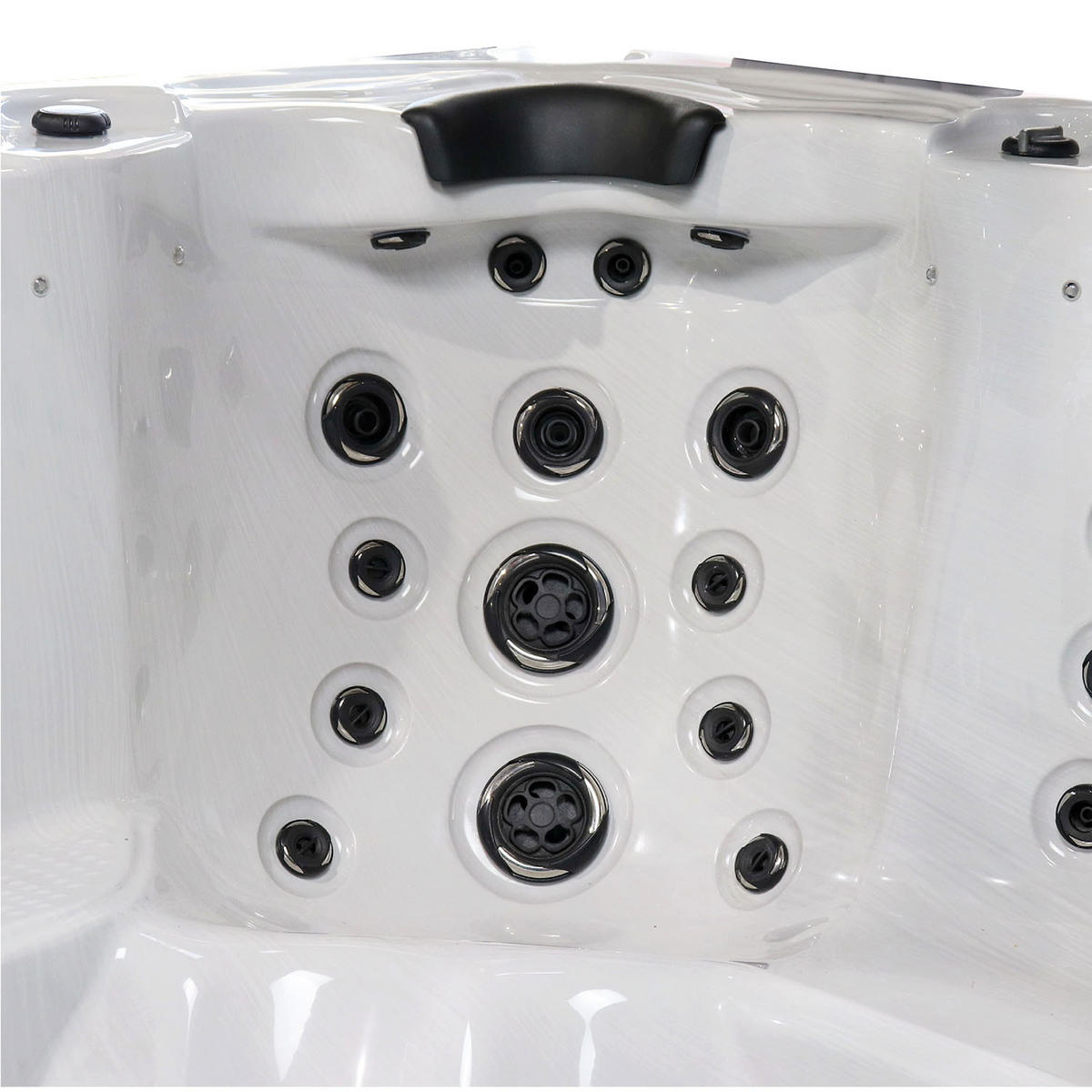 WHIRLPOOL Grand Bend UV Whirlpool - Weiß Hochglanz/Weiß, Kunststoff (228/100/300cm) - Canadian Spa Company