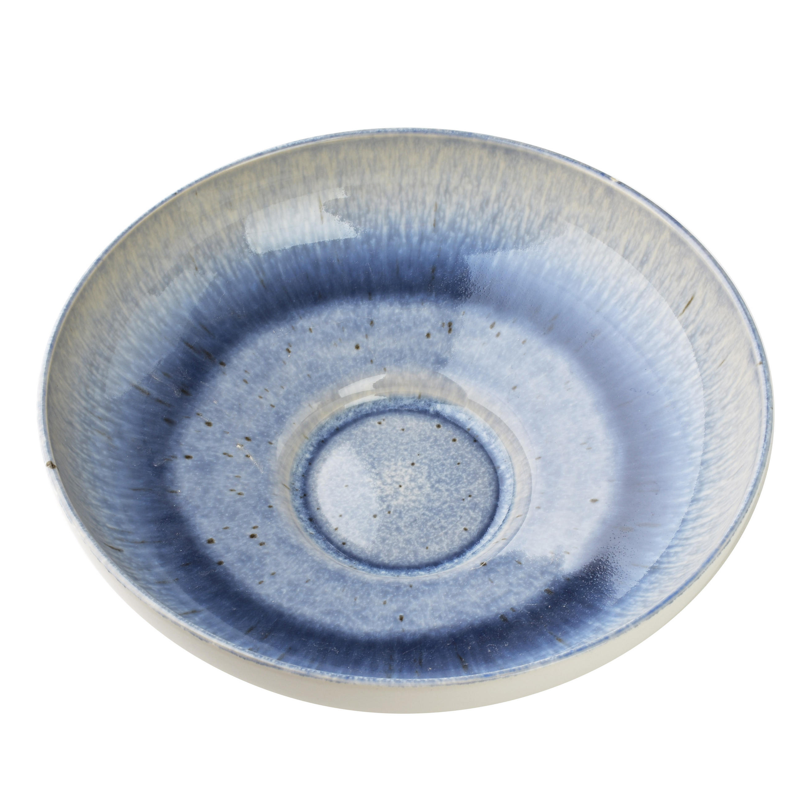 SCHALE Basic Nature Blau 23x23x7 cm Keramik - Blau, Keramik (23/23/7cm) - Mondex