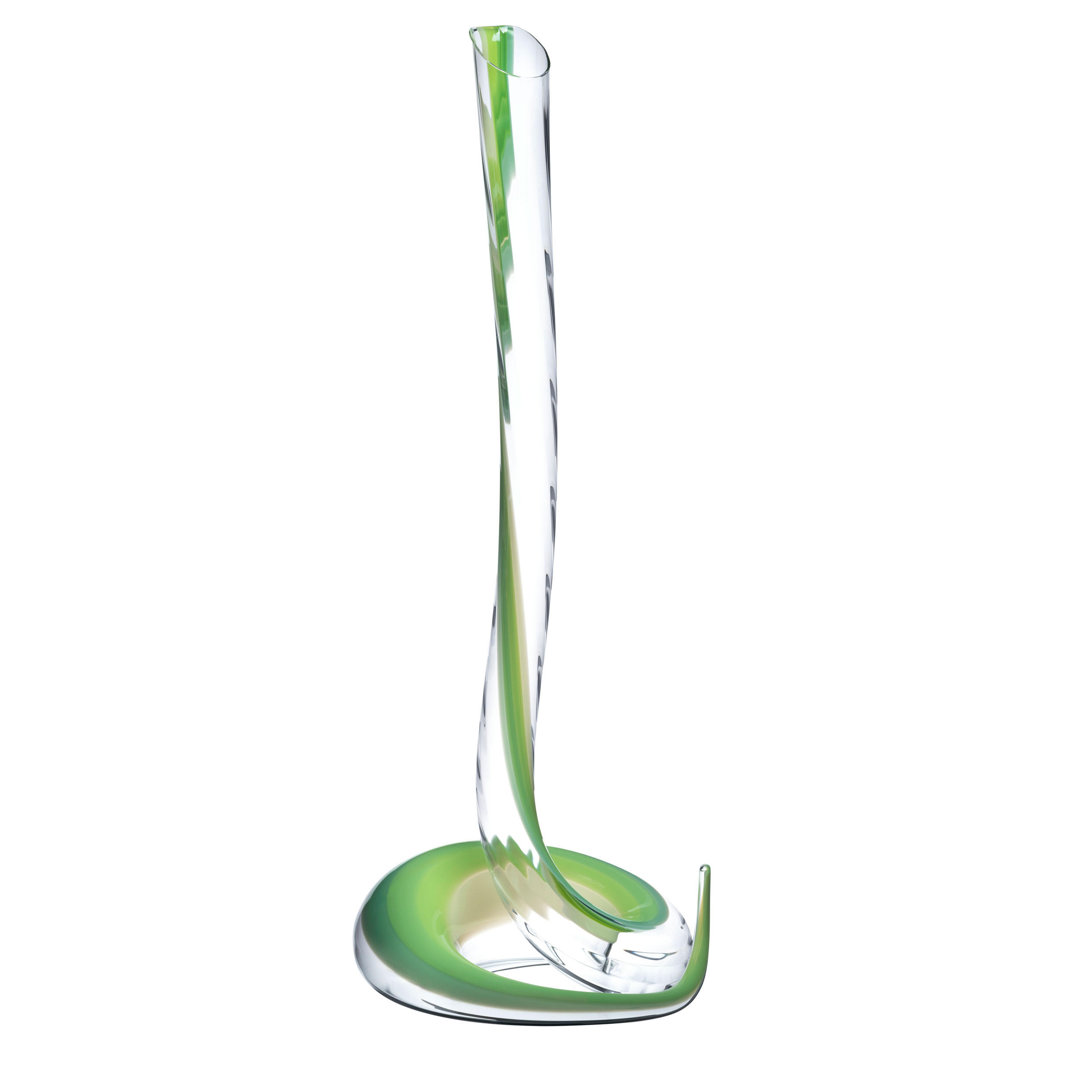 DEKANTER Cobra Kristallglas, Grün, 1.5 L - Grün, Glas (1.5L) - Riedel