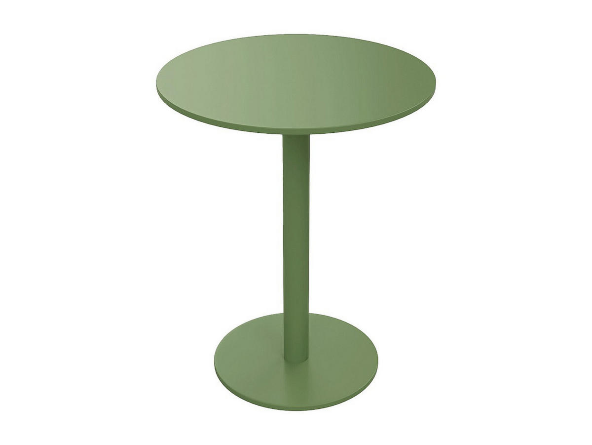GARTENTISCH - 2 Personen - Metall - Grün - - Grün, Metall (60/60/74cm) - Vente-Unique