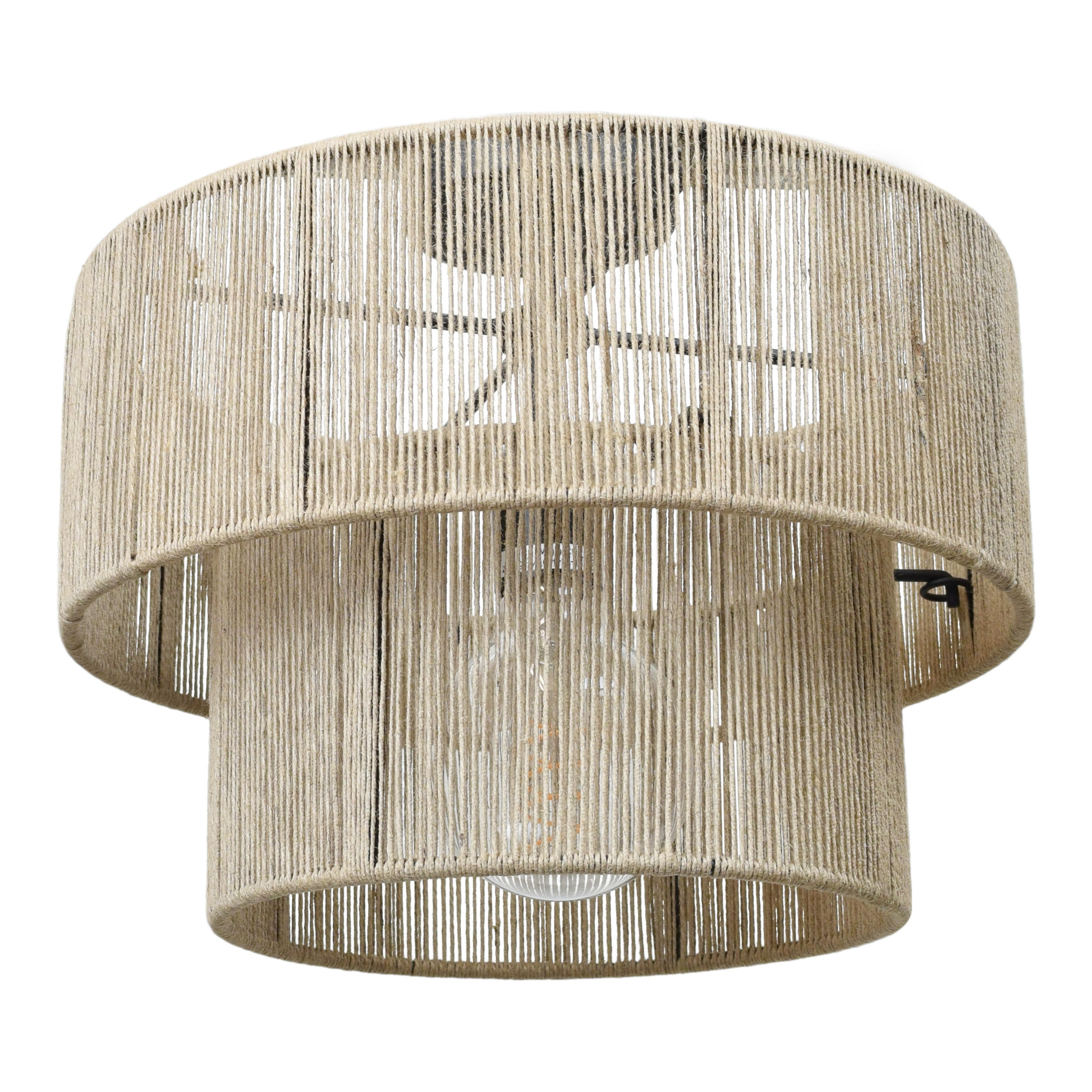 DECKENLEUCHTEN Diro Braun - Dunkelbraun, Metall (33/33/28cm) - Urban Interiors