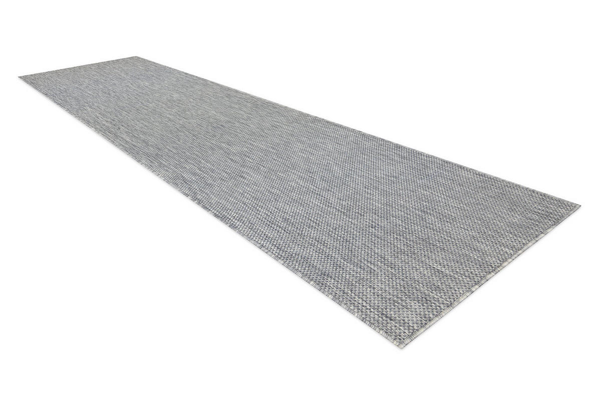 PREPROGA, tekač sisala SION A5165A Melange plosko tkanje siva 80/300 cm - siva, tekstil (80/300cm) - rugsX