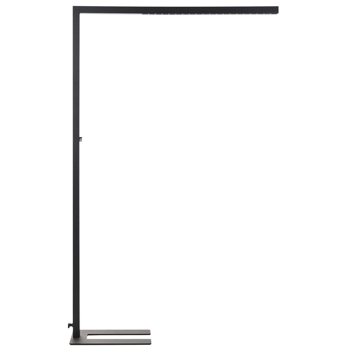 STEHLAMPE Sagitta 30/121/194 cm - Schwarz, Metall (30/121/194cm) - Beliani