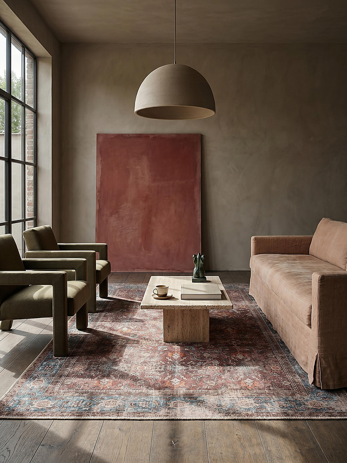TEPPICH HURST 152/230 cm - Rot, Textil (230/152cm) - KADIMA DESIGN