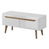TV-SCHRANK Weiß Nordan Riviera Eiche - Multicolor, Holzwerkstoff (107/50/40cm) - Sepro Meble