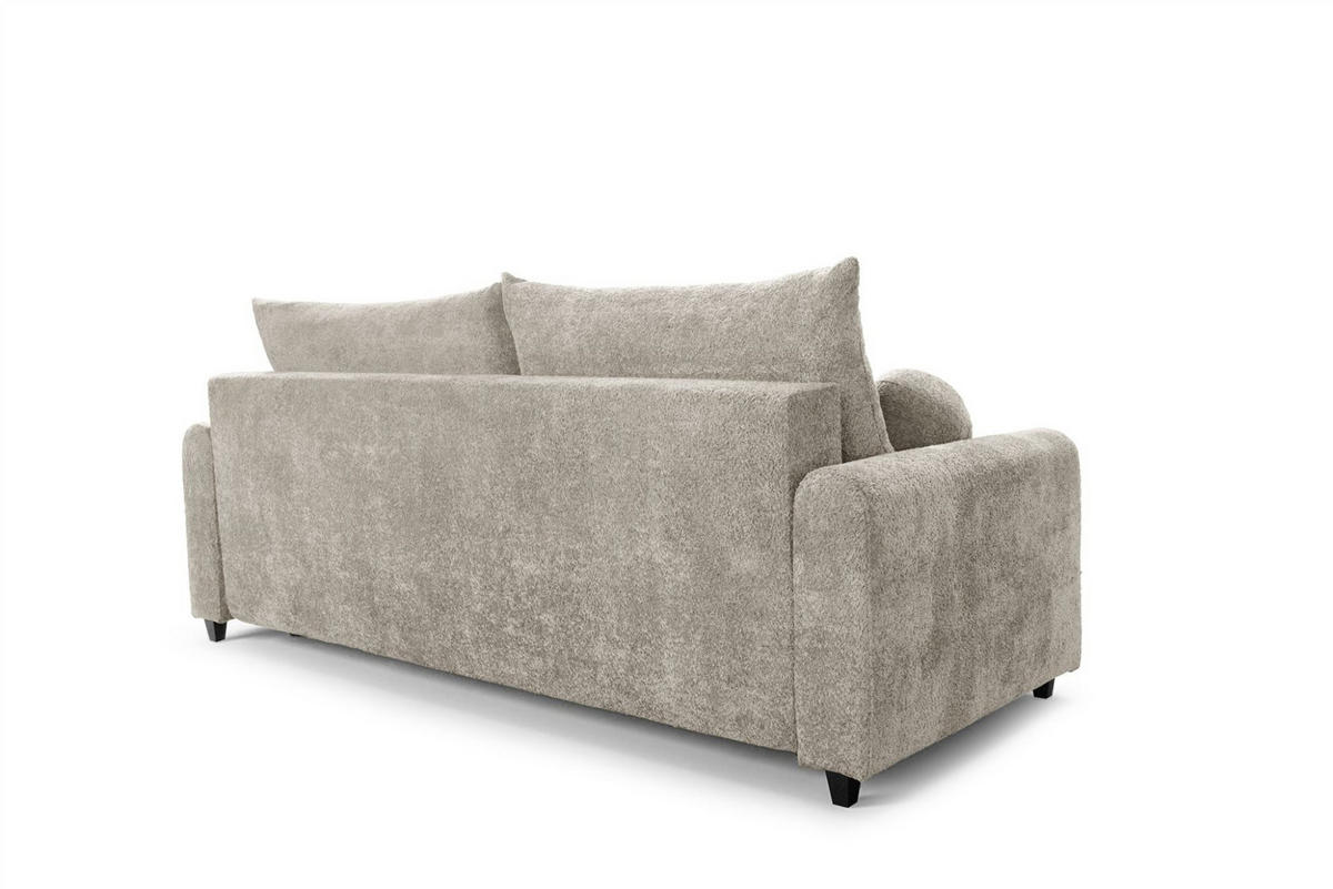 SCHLAFSOFA Giana - Beige, Holzwerkstoff/Textil (230/100/100cm) - Fun Möbel